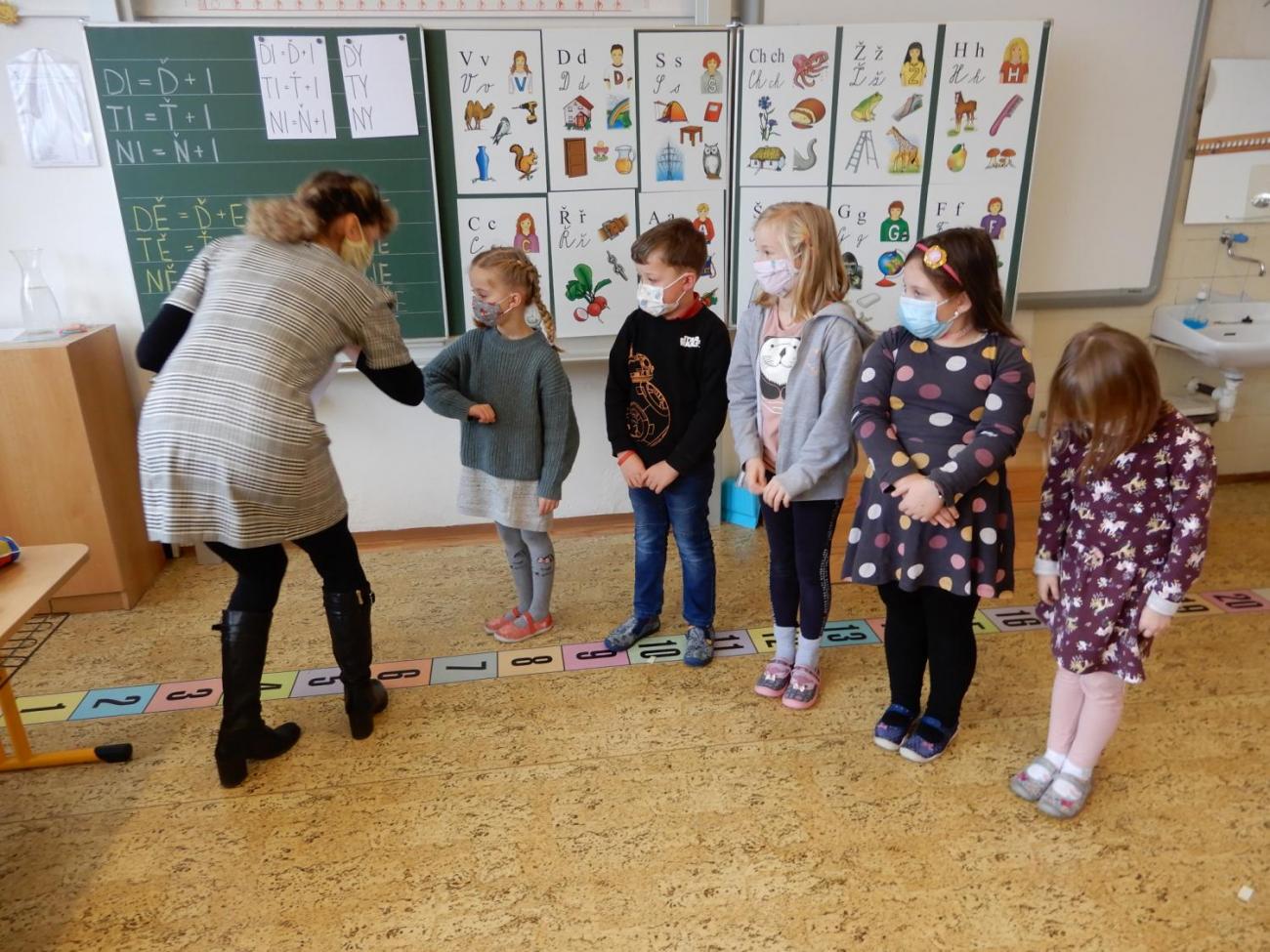 Radostné očekávání v 1. C