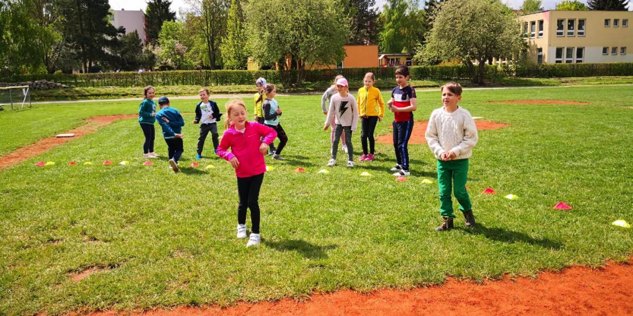 Hodina tělocviku trochu jinak  2.B