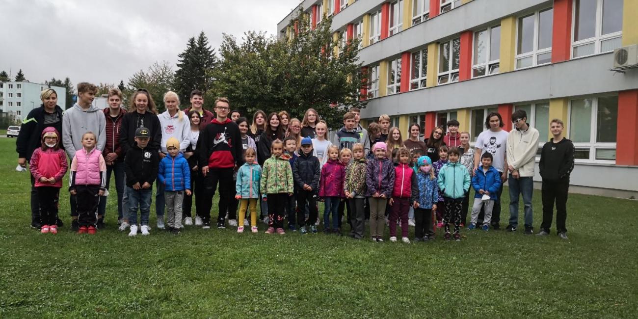 Vycházka s deváťáky (1.A a 9.C)
