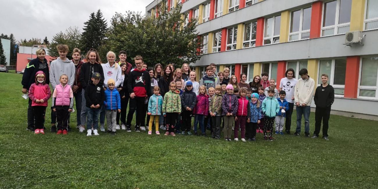 Vycházka s deváťáky (1.A a 9.C)