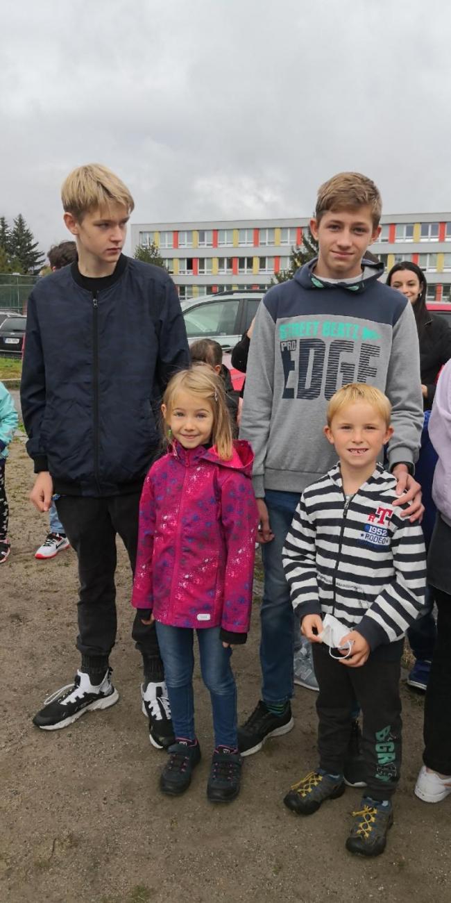 Vycházka s deváťáky (1.A a 9.C)