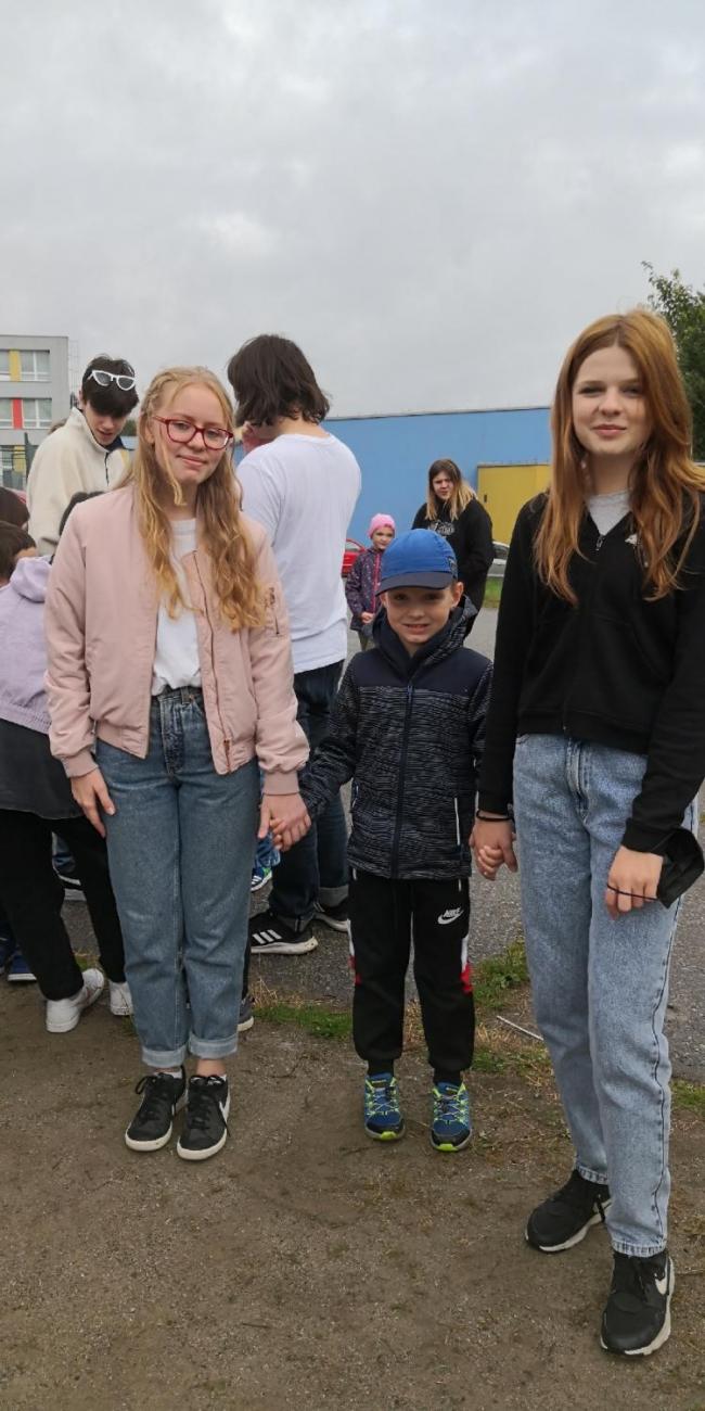 Vycházka s deváťáky (1.A a 9.C)