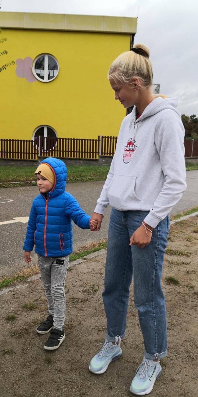 Vycházka s deváťáky (1.A a 9.C)
