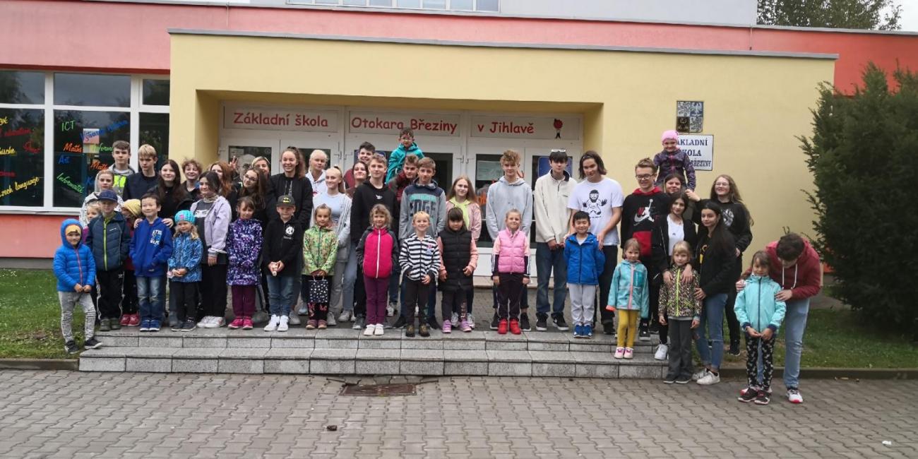 Vycházka s deváťáky (1.A a 9.C)
