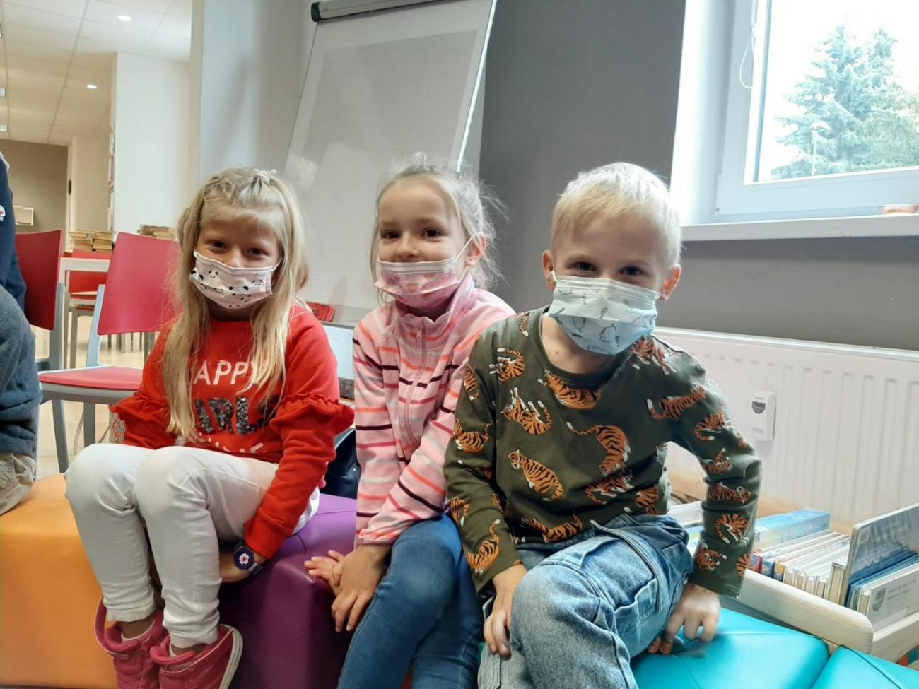 Návštěva knihovny - Pasování na čtenáře 2.C