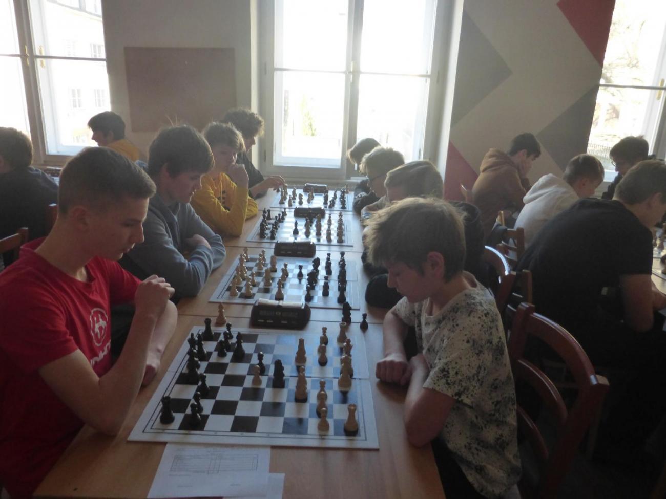 Krajský přebor družstev škol v šachu