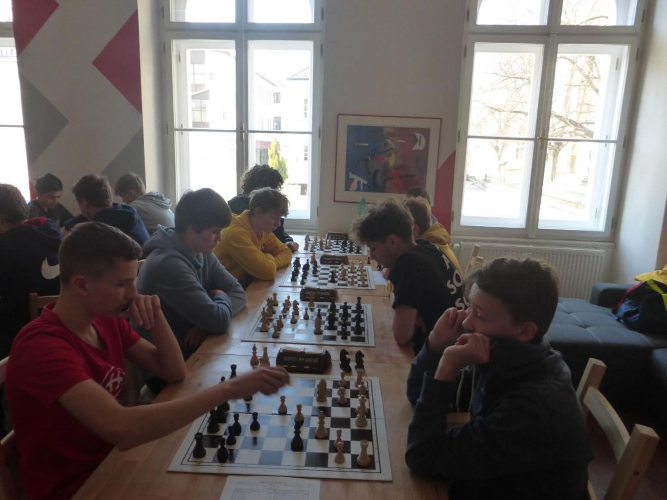 Krajský přebor družstev škol v šachu