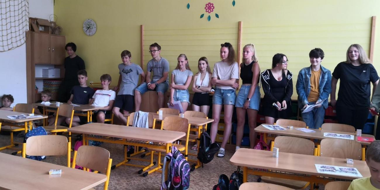 Setkání s deváťáky 1.A a 9.C