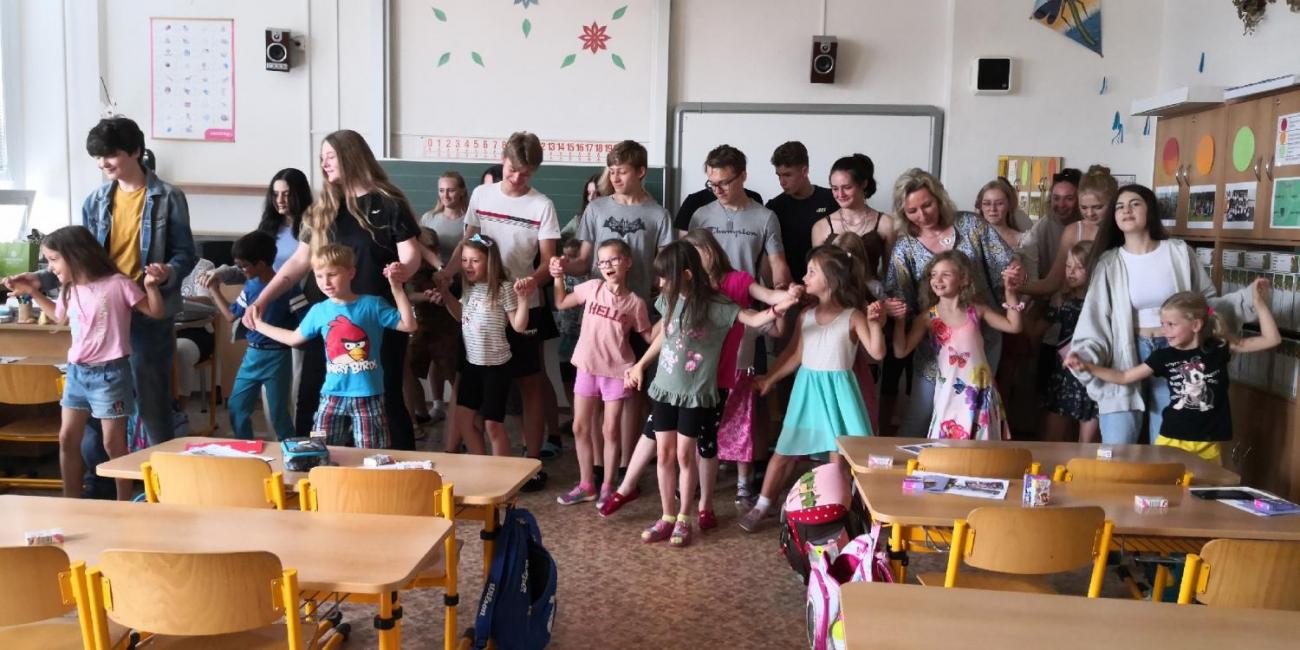 Setkání s deváťáky 1.A a 9.C