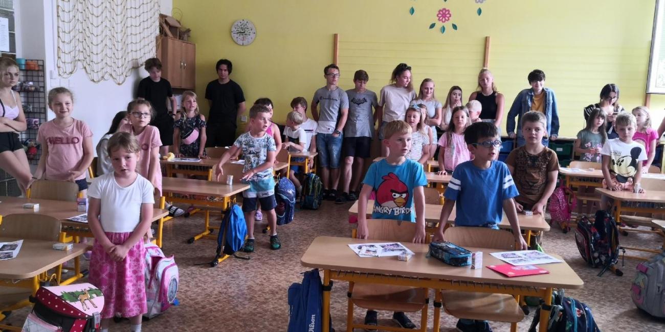 Setkání s deváťáky 1.A a 9.C