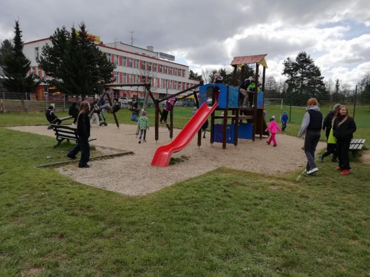 Hledání velikonočních vajíček 1. a 9. ročník