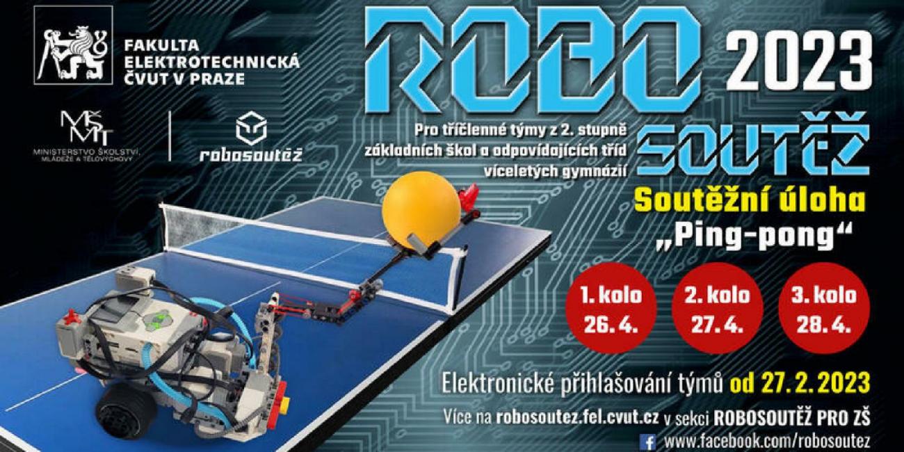 Robosoutěž 2023 ČVUT Praha 