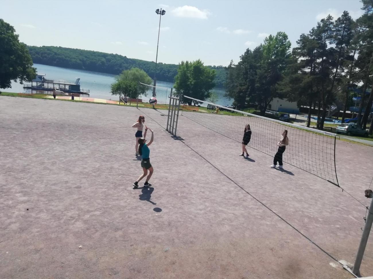 Školní výlet na Vranovskou pláž 9.C