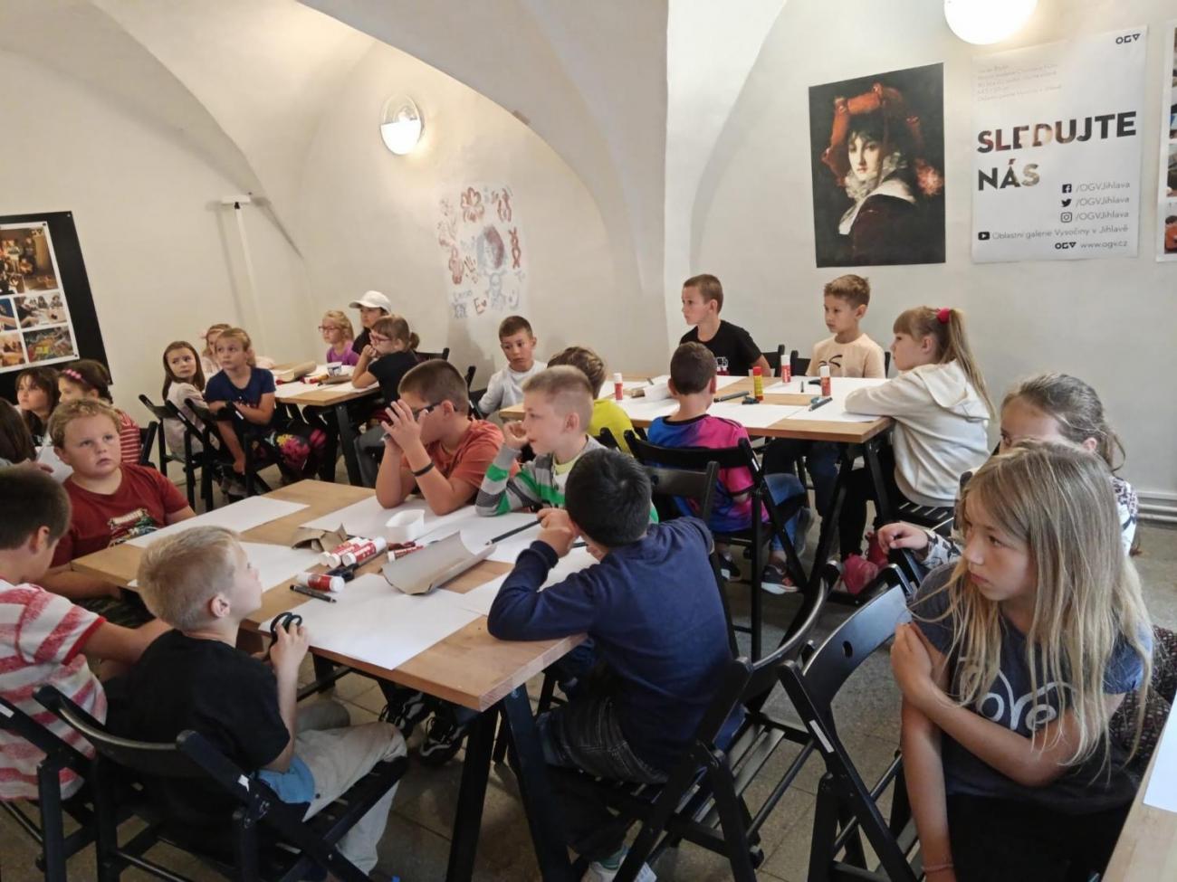 Návštěva galerie 2.B