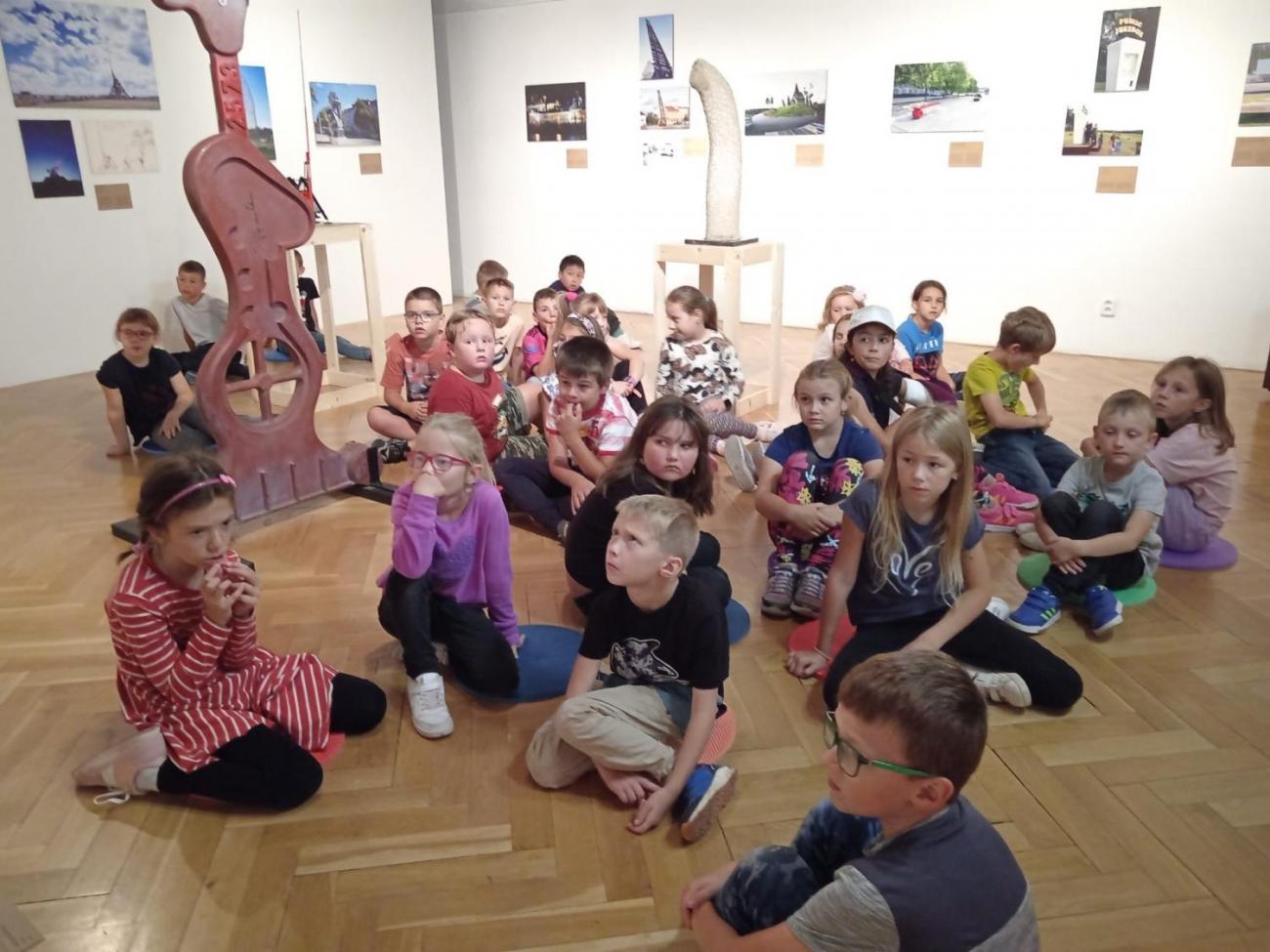 Návštěva galerie 2.B