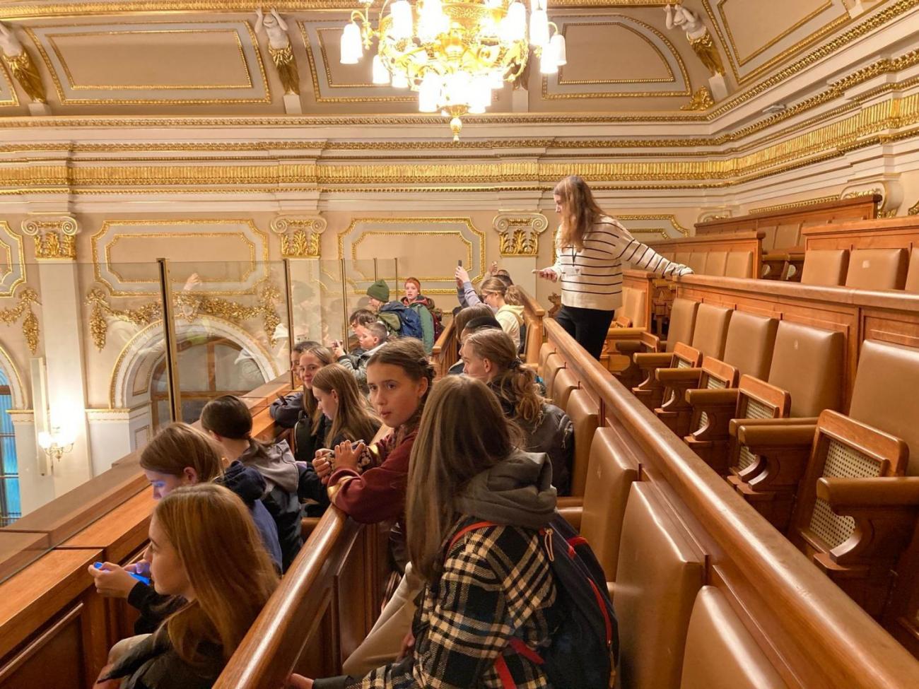 Organizační tým v Poslanecké sněmovně Parlamentu ČR a v Národním muzeu