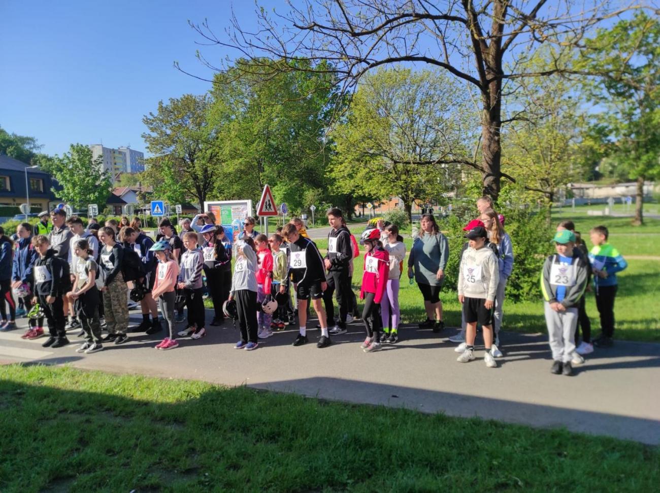 Oblastní kolo soutěže Mladých cyklistů BESIP