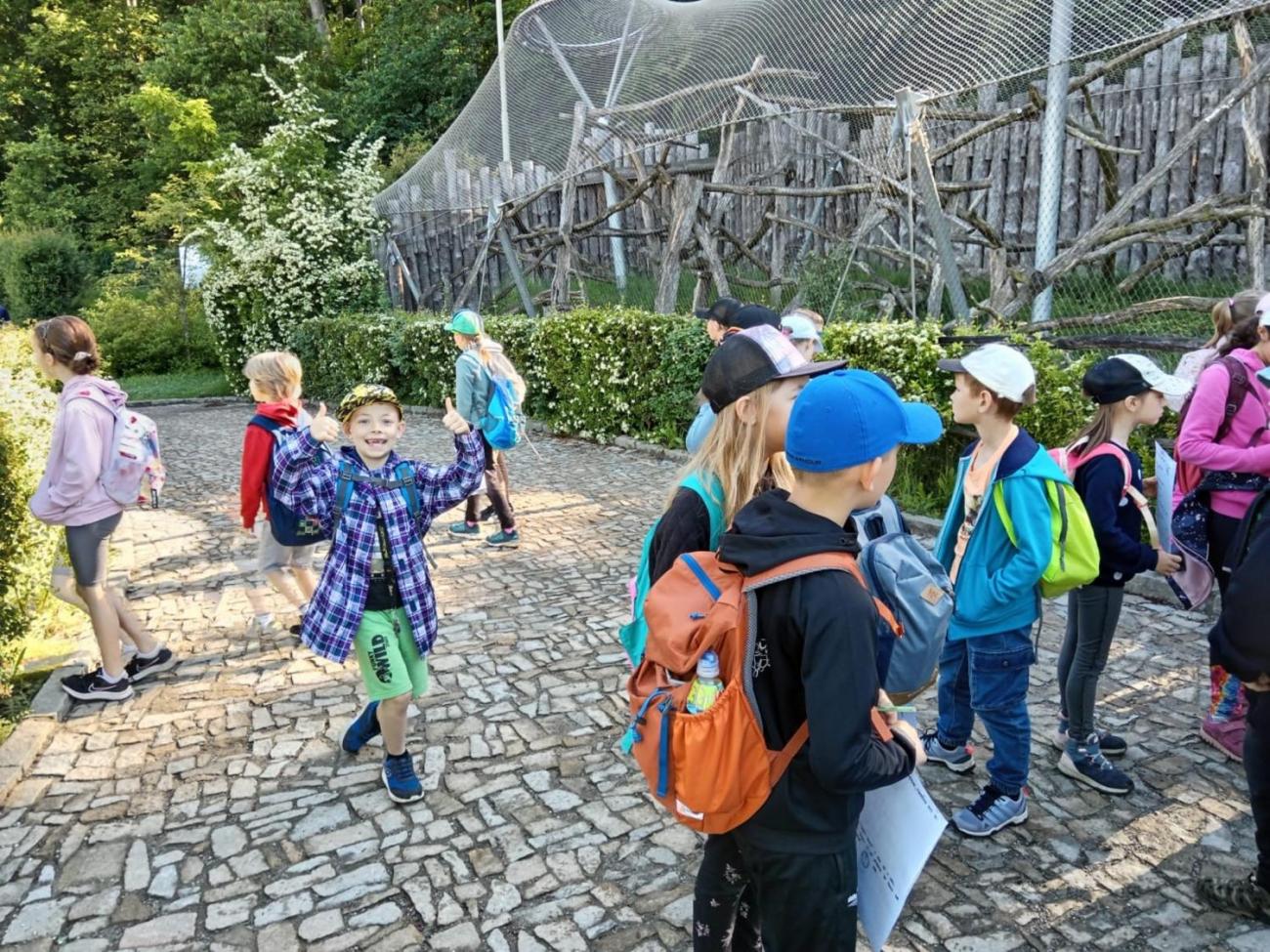 Návštěva ZOO - turistický den 2.B