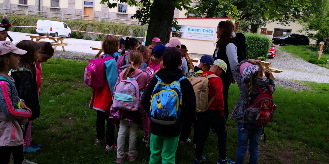 Výlet do Telče za dračím vejcem 1.A