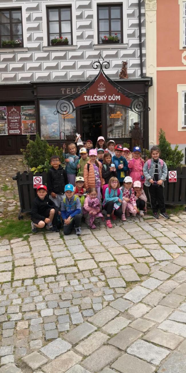 Výlet do Telče za dračím vejcem 1.A