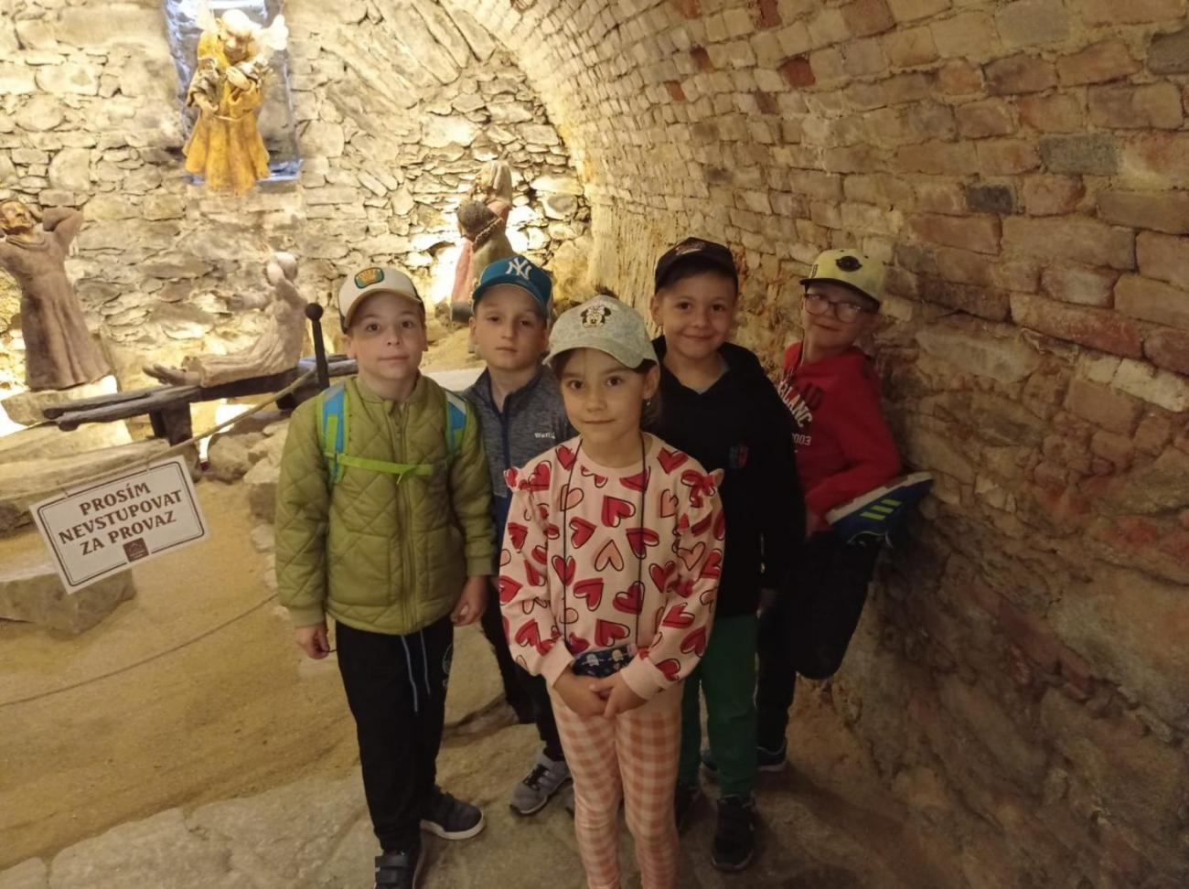 Výlet do Telče za dračím vejcem 1.A