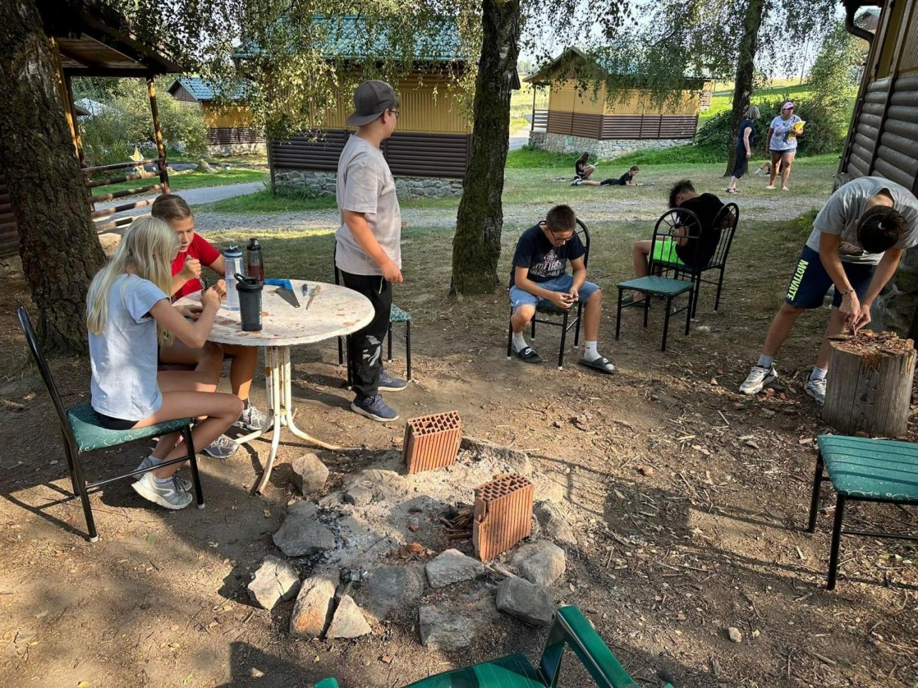 Zápis z výjezdu osmáků…