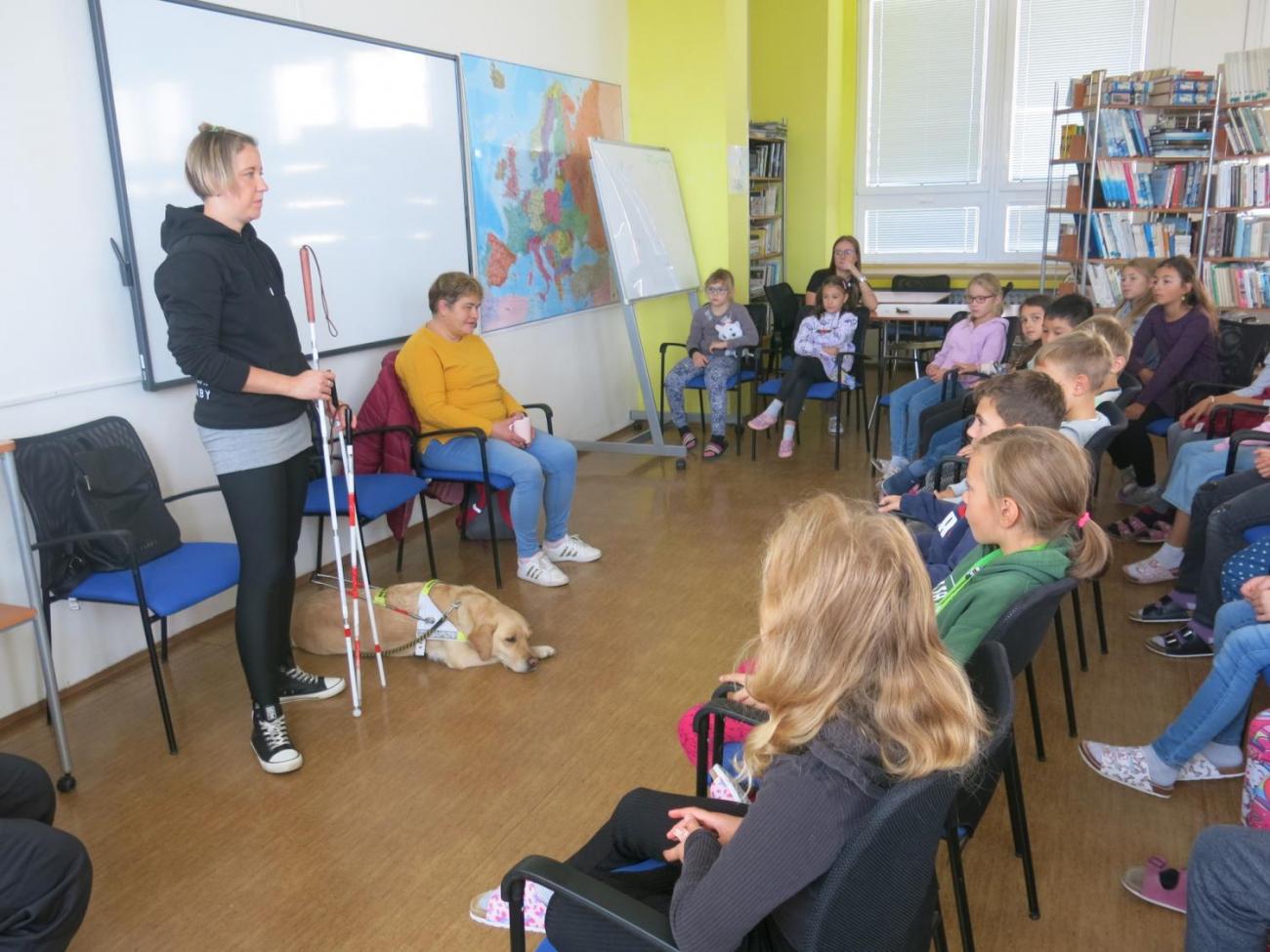 Návštěva z TyfloCentra Jihlava 3. ročník