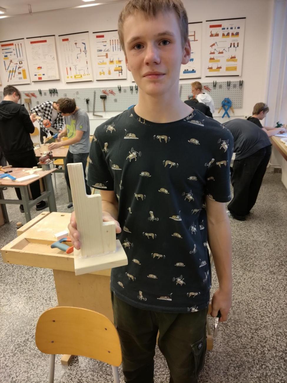 Práce s dřevem, 9. ročník
