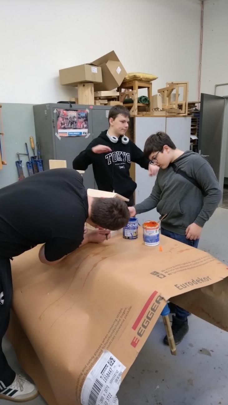 Projekt "Budka"; Spolupráce 7.C s klienty DTS Jihlava