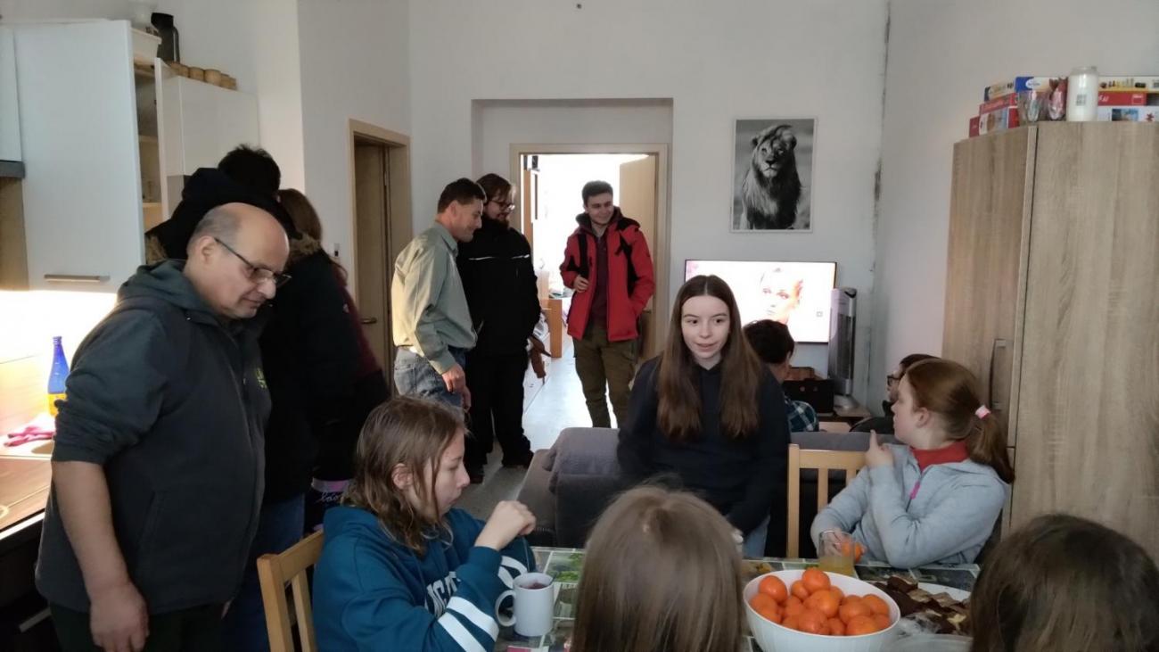 Projekt "Budka" - spolupráce 7.C s klienty DTS Jihlava