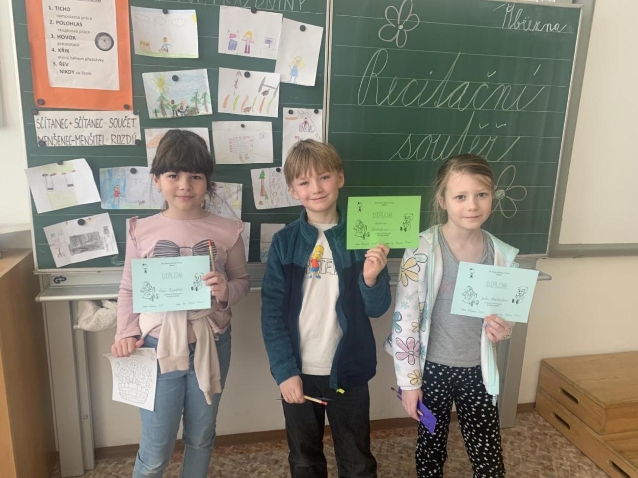 Recitace 2025 1 - 3. ročník