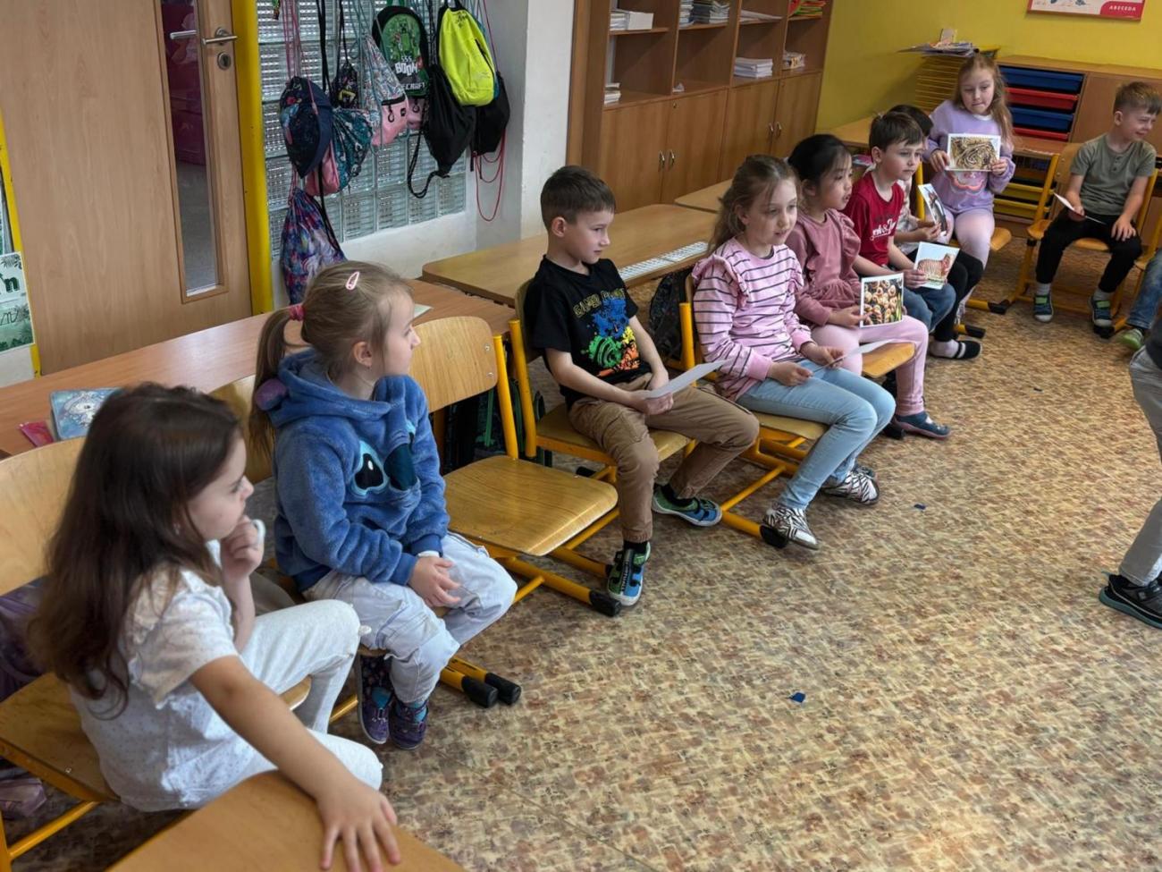 Velikonoční program s paní Pitrovou z Oblastní galerie Vysočiny 1.B