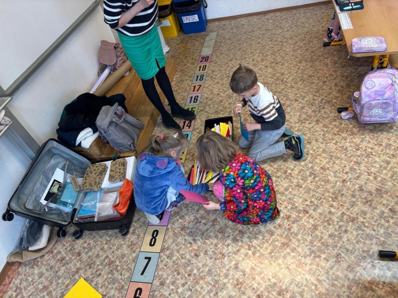 Velikonoční program s paní Pitrovou z Oblastní galerie Vysočiny 1.B