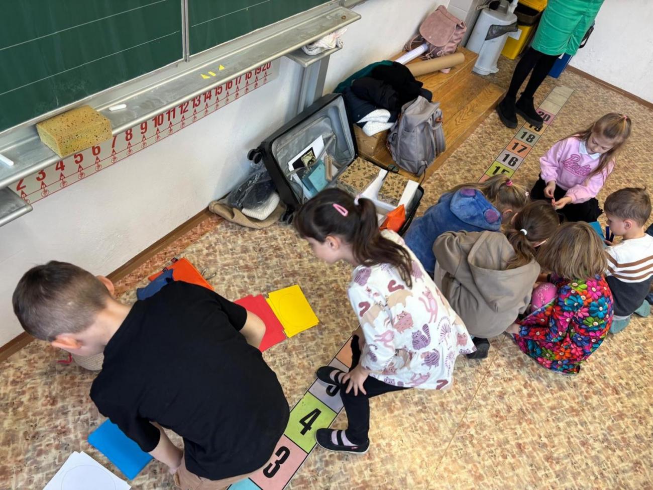 Velikonoční program s paní Pitrovou z Oblastní galerie Vysočiny 1.B