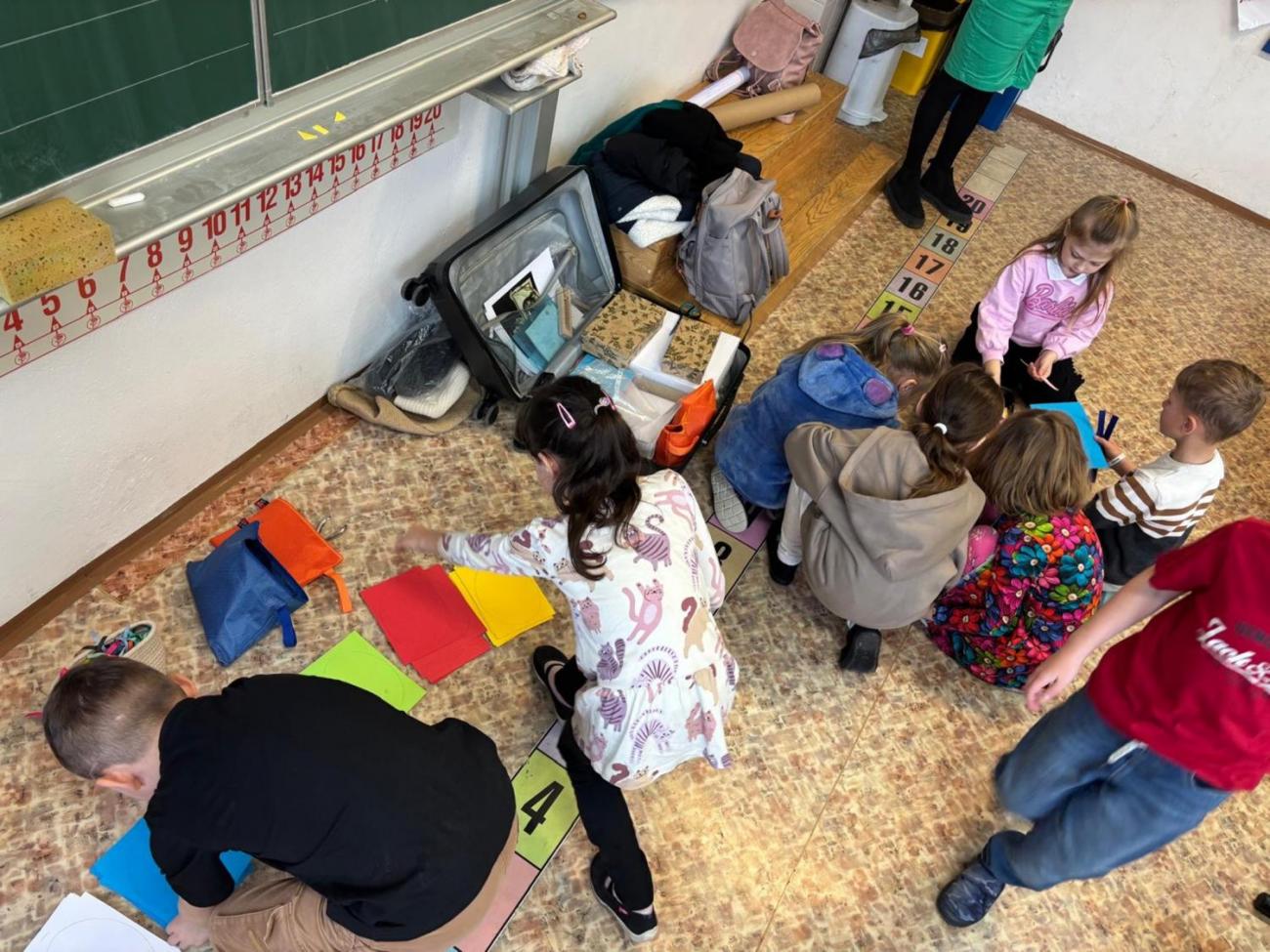 Velikonoční program s paní Pitrovou z Oblastní galerie Vysočiny 1.B