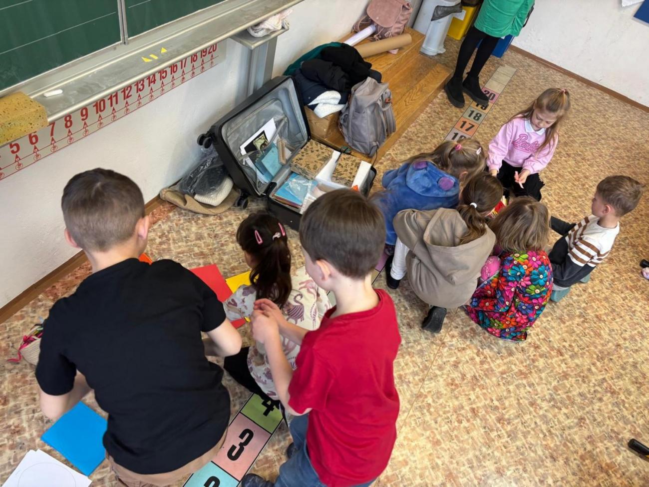 Velikonoční program s paní Pitrovou z Oblastní galerie Vysočiny 1.B