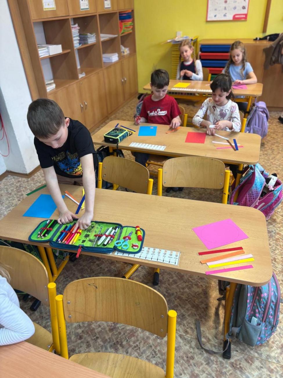 Velikonoční program s paní Pitrovou z Oblastní galerie Vysočiny 1.B