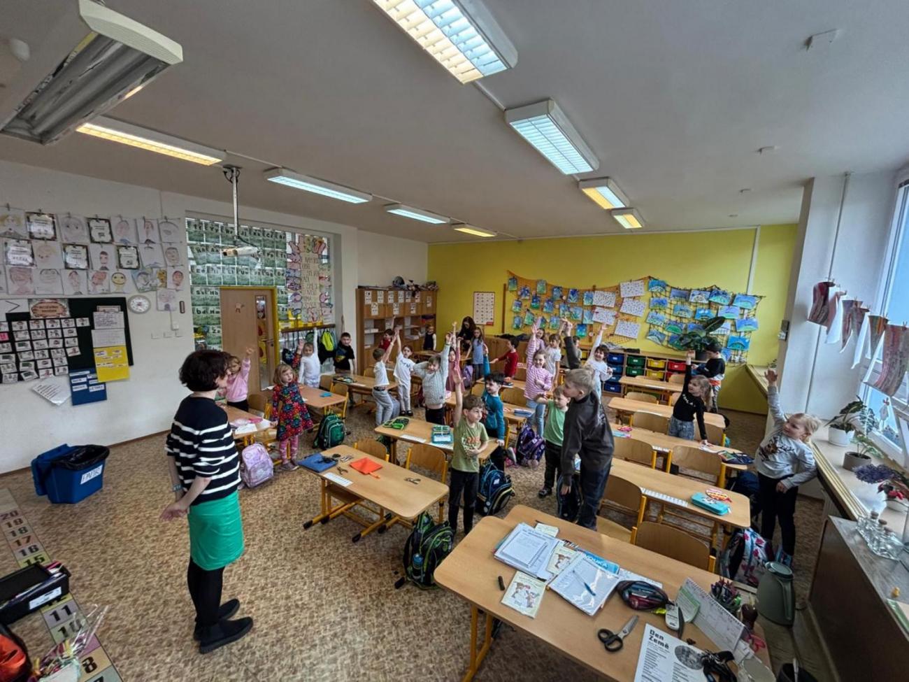Velikonoční program s paní Pitrovou z Oblastní galerie Vysočiny 1.B