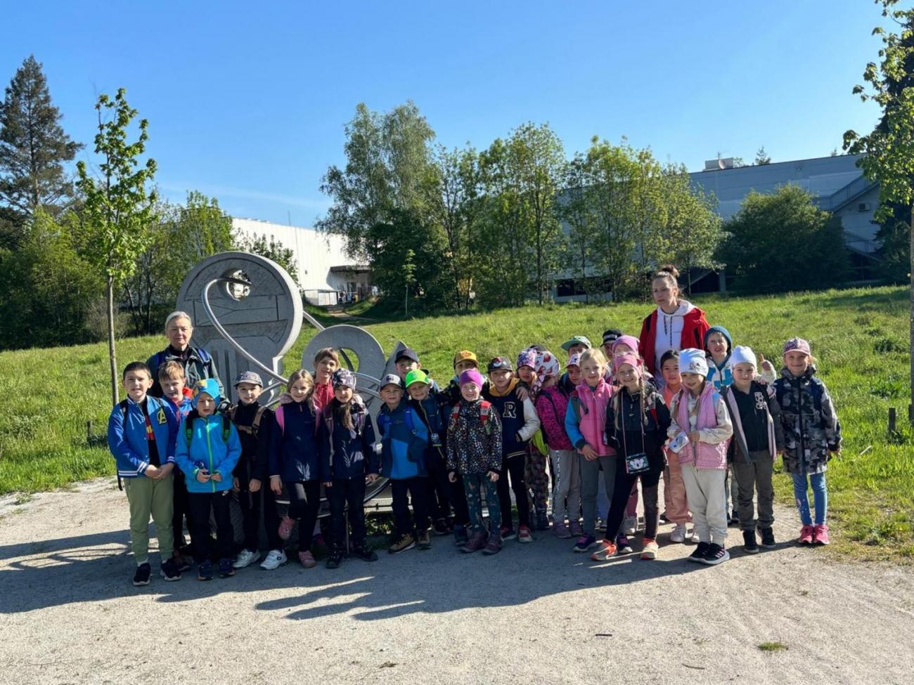 Jarní turistický den – výlet k rybníku Borovinka 1.B
