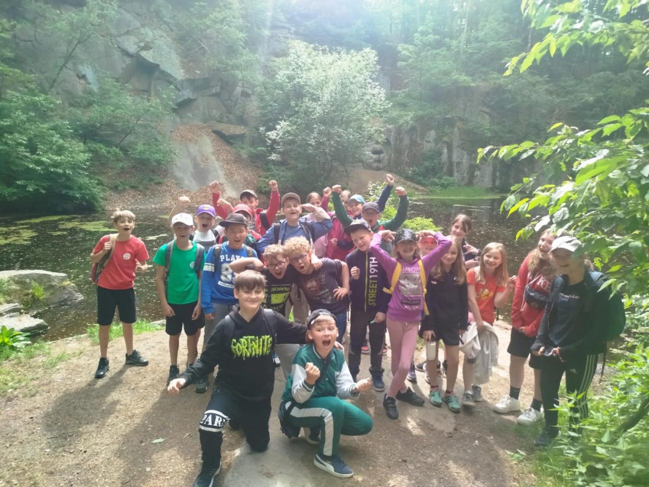 Školní výlet 4.B do Lipnice nad Sázavou