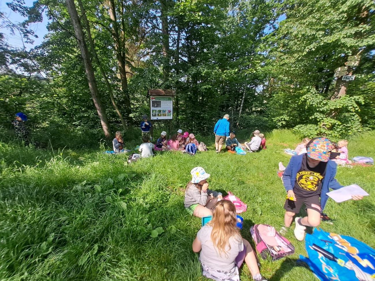 Výlet na Zaječí skok a na statek do Rantířova 1.C