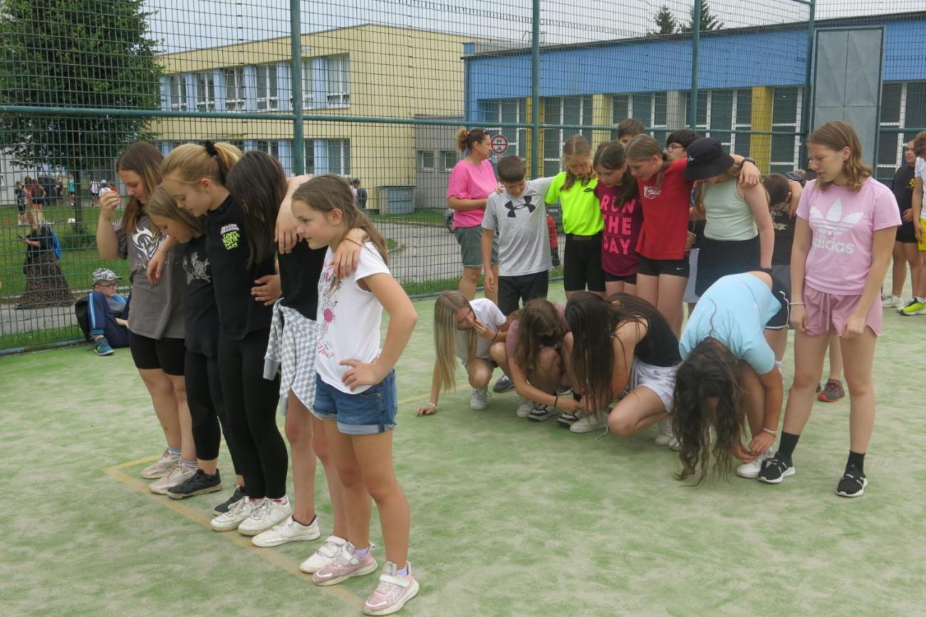 Sportovní den na závěr školního roku