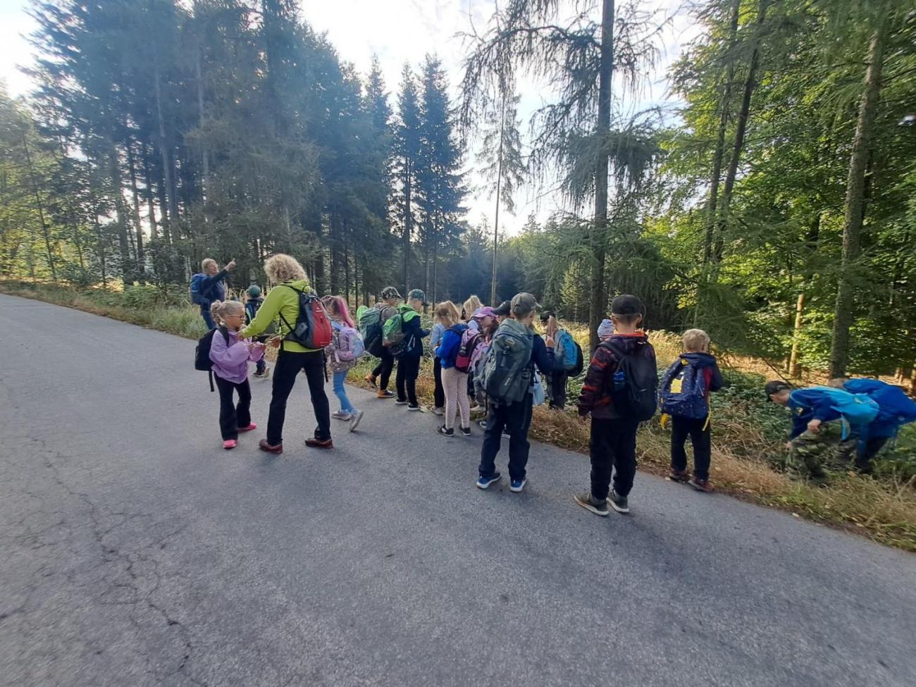 Modré žáby pod Šacberkem 2.C