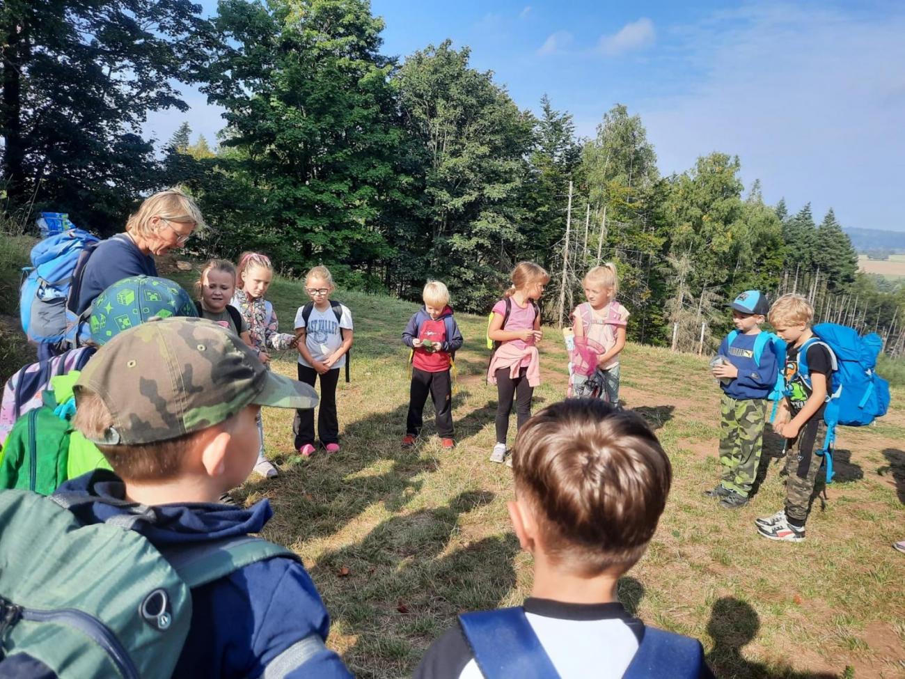 Modré žáby pod Šacberkem 2.C