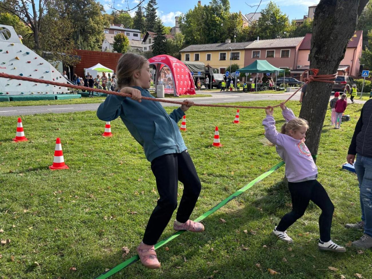 Den mobility na Dopravním hřišti 2.B