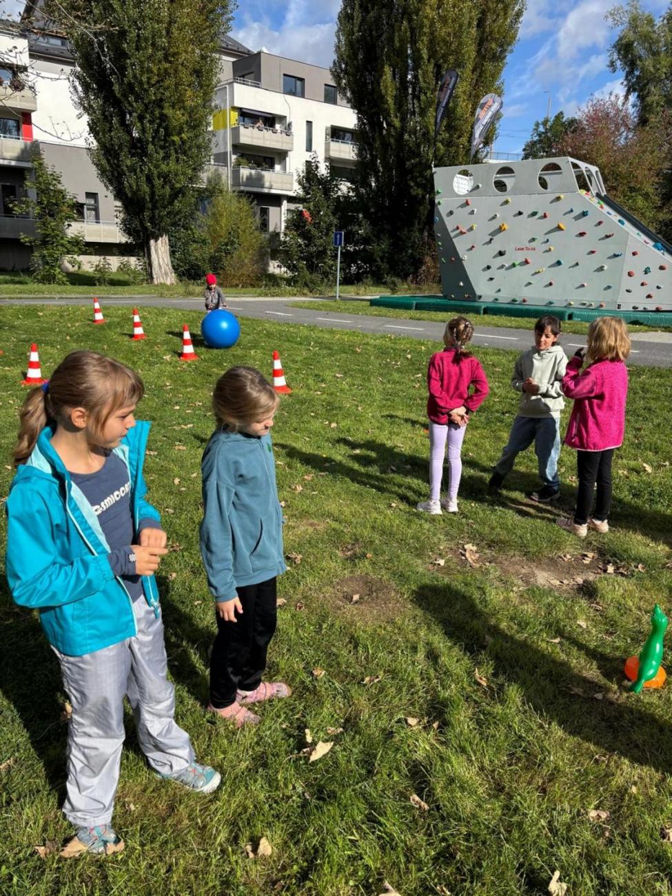 Den mobility na Dopravním hřišti 2.B