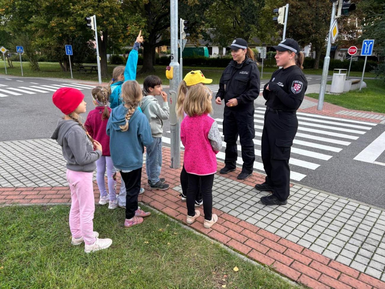 Den mobility na Dopravním hřišti 2.B