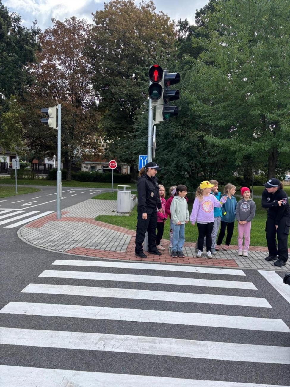 Den mobility na Dopravním hřišti 2.B