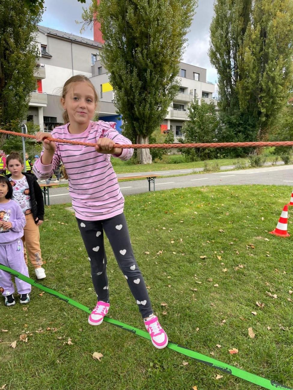 Den mobility na Dopravním hřišti 2.B