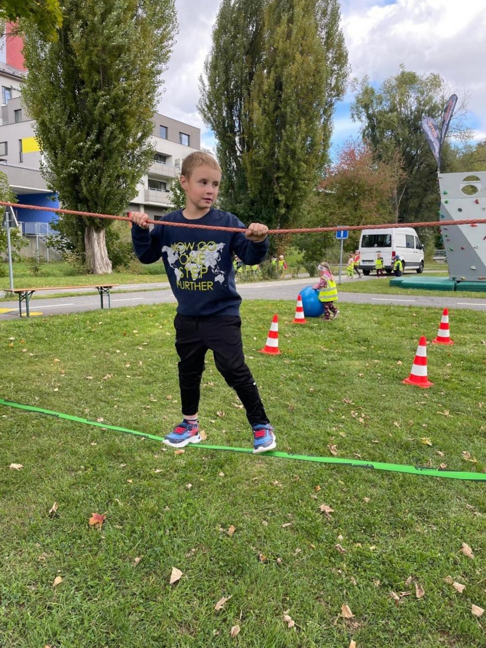 Den mobility na Dopravním hřišti 2.B